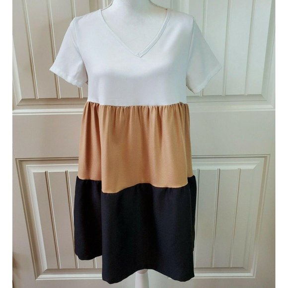 SHEIN Dresses & Skirts - Shein Womens Casual Swing Dress Multicolored Sz S
